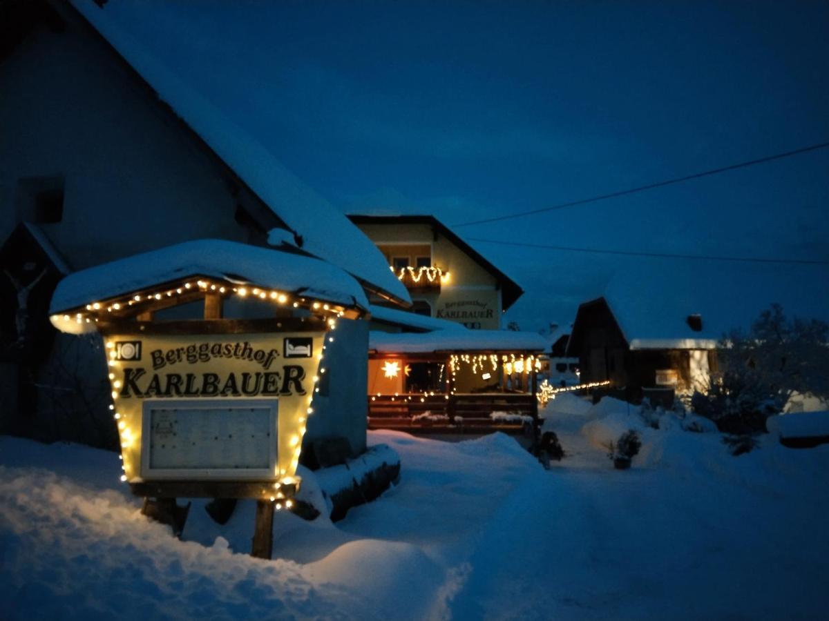 Berggasthof Karlbauer Lendorf Dış mekan fotoğraf